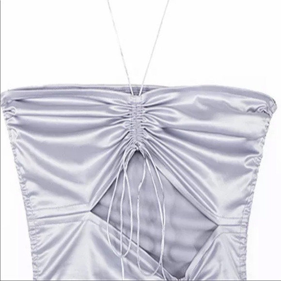 White fox Party cut out dress - Picture 2 of 5